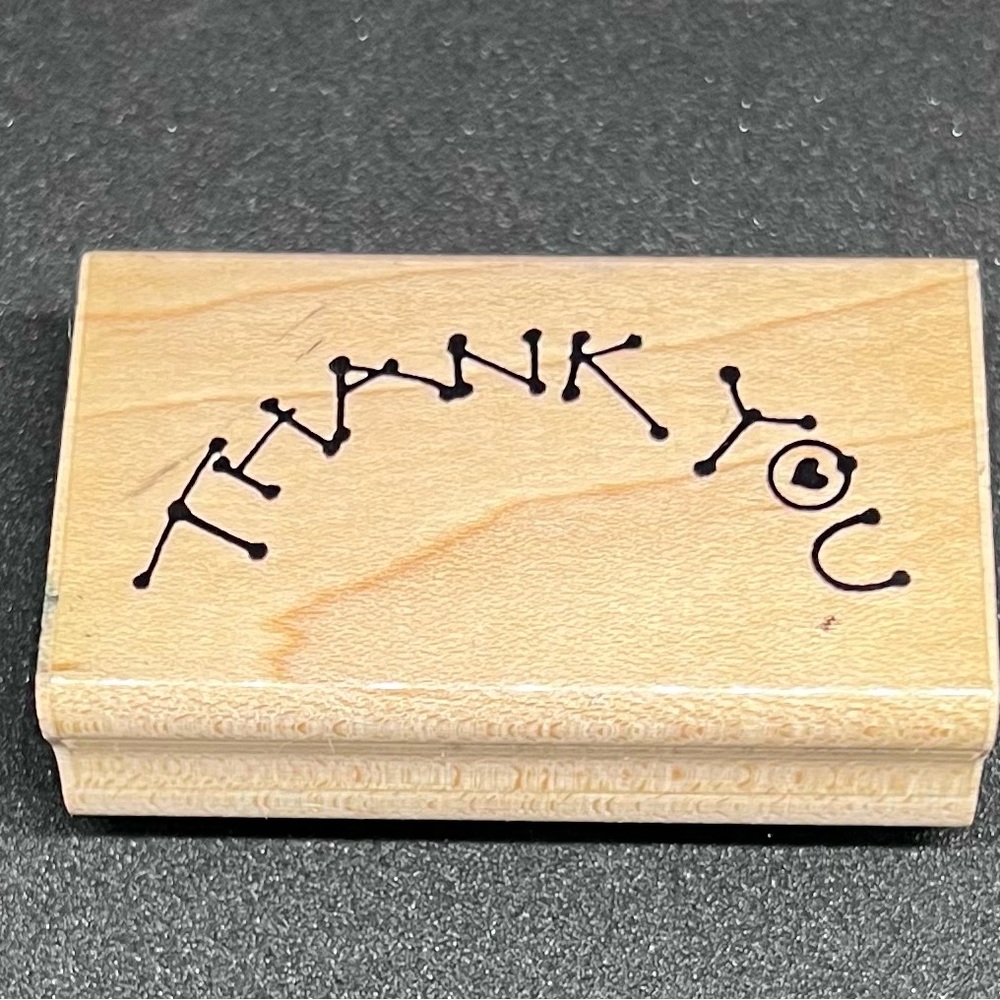 Thank you stamp, brand new